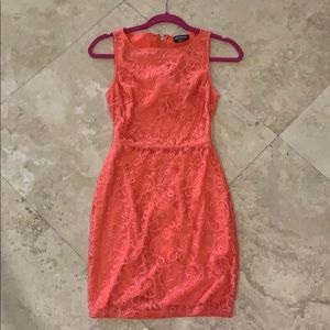 Bebe Coral dress